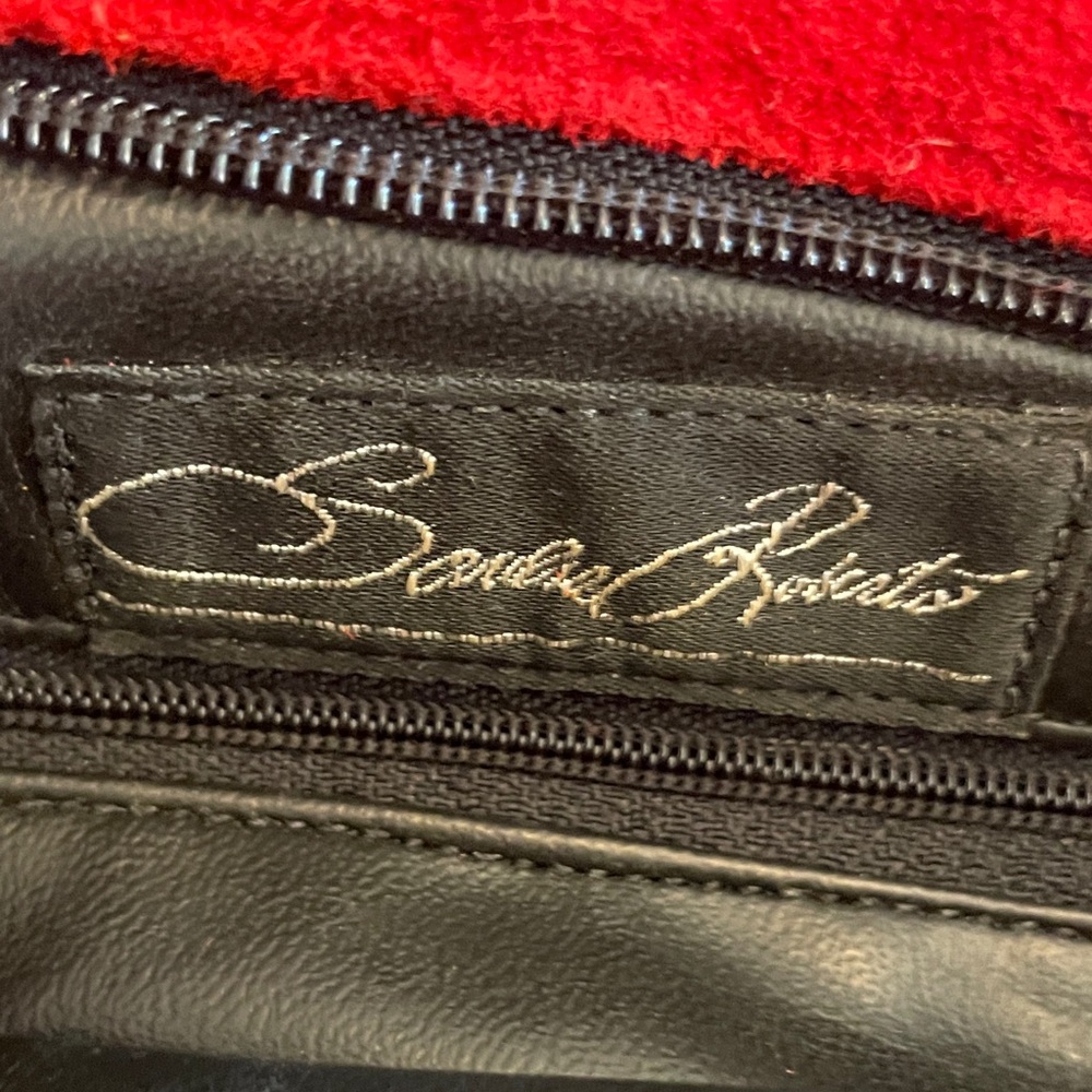 Sondra Roberts Black Leather Accessory